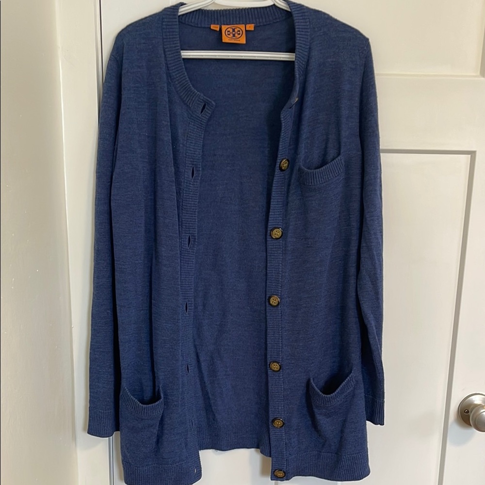 Tory Burch Button-Up Cardigan